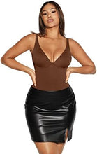 Load image into Gallery viewer, Deep V Neck Thong Compression Body Suits for Women